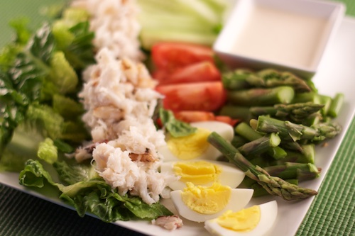 Crab Louie Salad Lettuce Cups Recipe